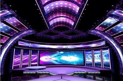 Customized HD Flexible Full Colour LED Display for Stage Decoration and Bar Decoration