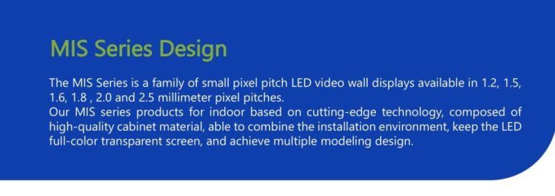 UHD High Resolution LED Video Wall and High Refresh Rate LED Screen for Hotel Lobbies