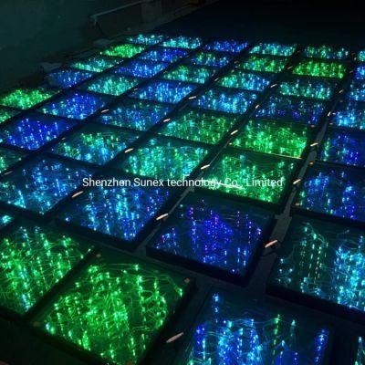 Programmable DMX Show Party Event Magnetic Light Starlit Wedding LED Stage Light Dancing Floor
