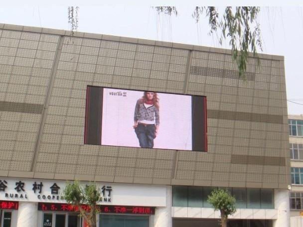 Outdoor Fixed Installed P3.91 with Hongsheng LEDs Advertising Full Color 3840Hz Rental LED Display Billboard Screen with Aluminum Cabinet