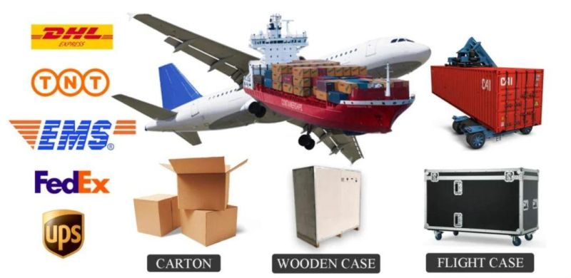 Market Fws Cardboard, Wooden Carton, Flight Case Advertising Board Rental LED Display with UL