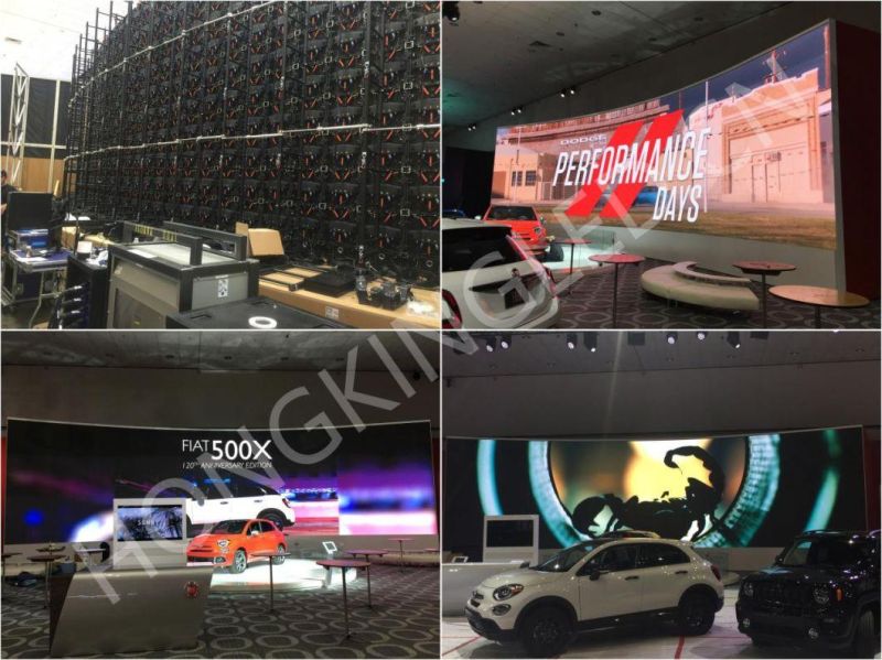 P1.875 P2 P2.5 P3 P4 P5 Indoor Outdoor Flexible LED Display Screen Modules for Advertising