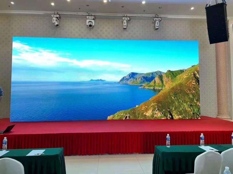 P2.5 Indoor Window Screen Sticker LED Screen Service Hall Surface Sticker Ultra-Thin Display Screen