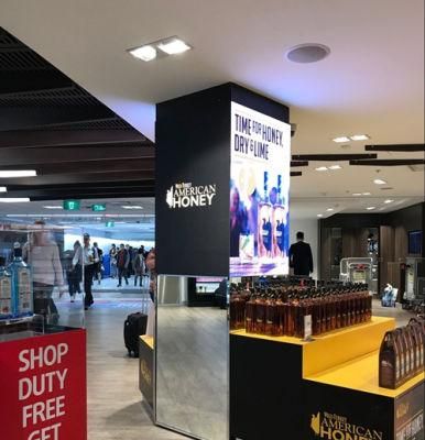 Advertising Four Sided Cube LED Display 160X160mm Video Wall Display Screen