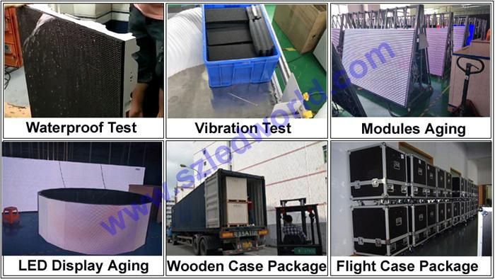 P3.91 500X500mm Cabinet LED Display Screen with Fast Maintaince