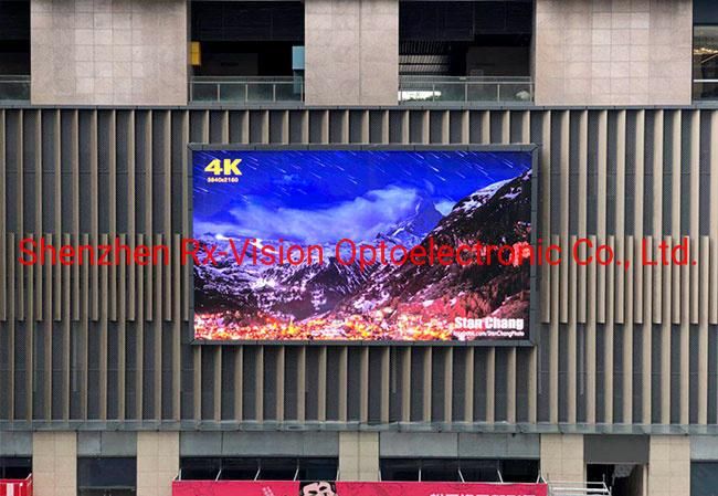 Full Color Tube Chip Color and Outdoor Usage Well-Marked Outdoor LED Screen