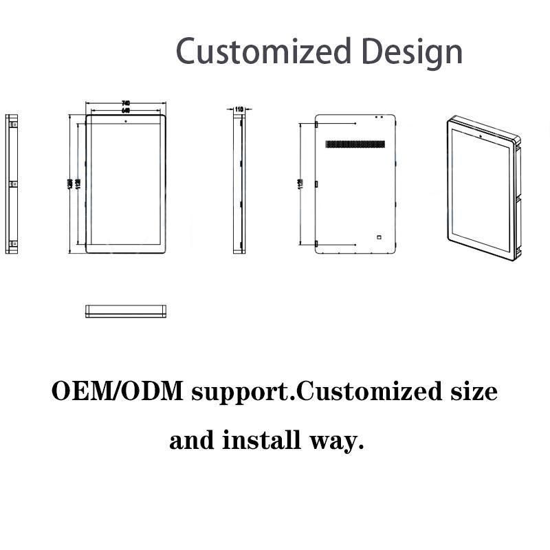 LED Screen with WiFi 4G Double Sided Waterproof Advertising Pole Lamp Post LED Screen Display