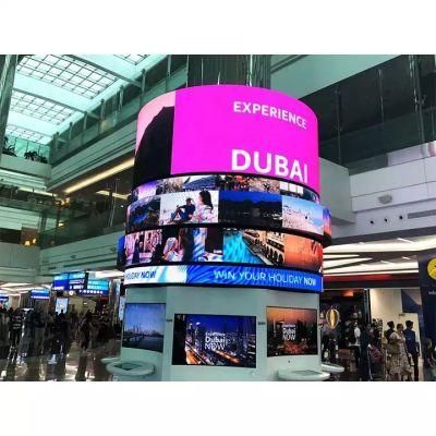 P2.5 Soft LED Screen Panel Curved LED Video Wall Screen Flexible LED Display Indoor Curved LED Screen