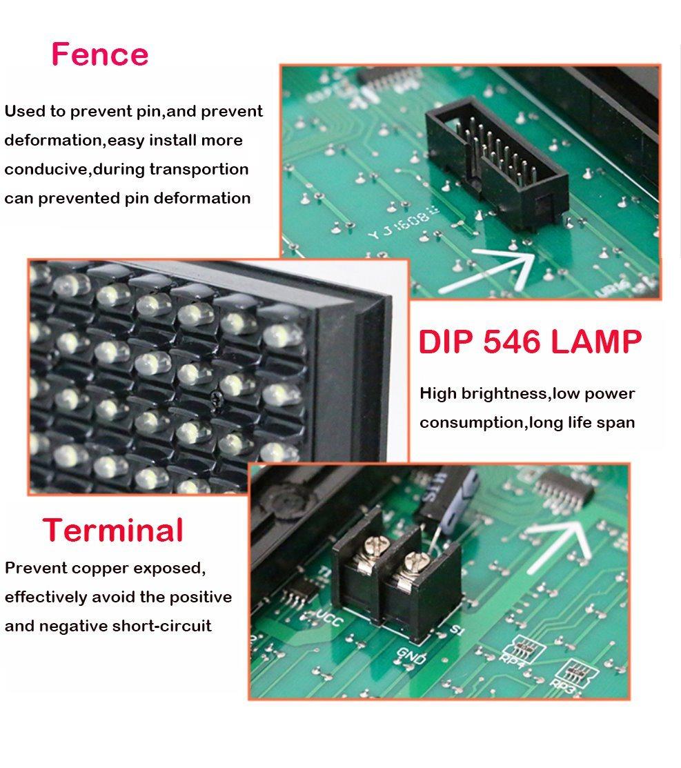 Cheap Price LED Module P10 Outdoor White LED Display Module