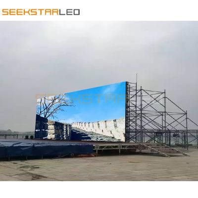 IP65 Waterproof Rental Outdoor LED Display Stage Brightness Screen P4.81