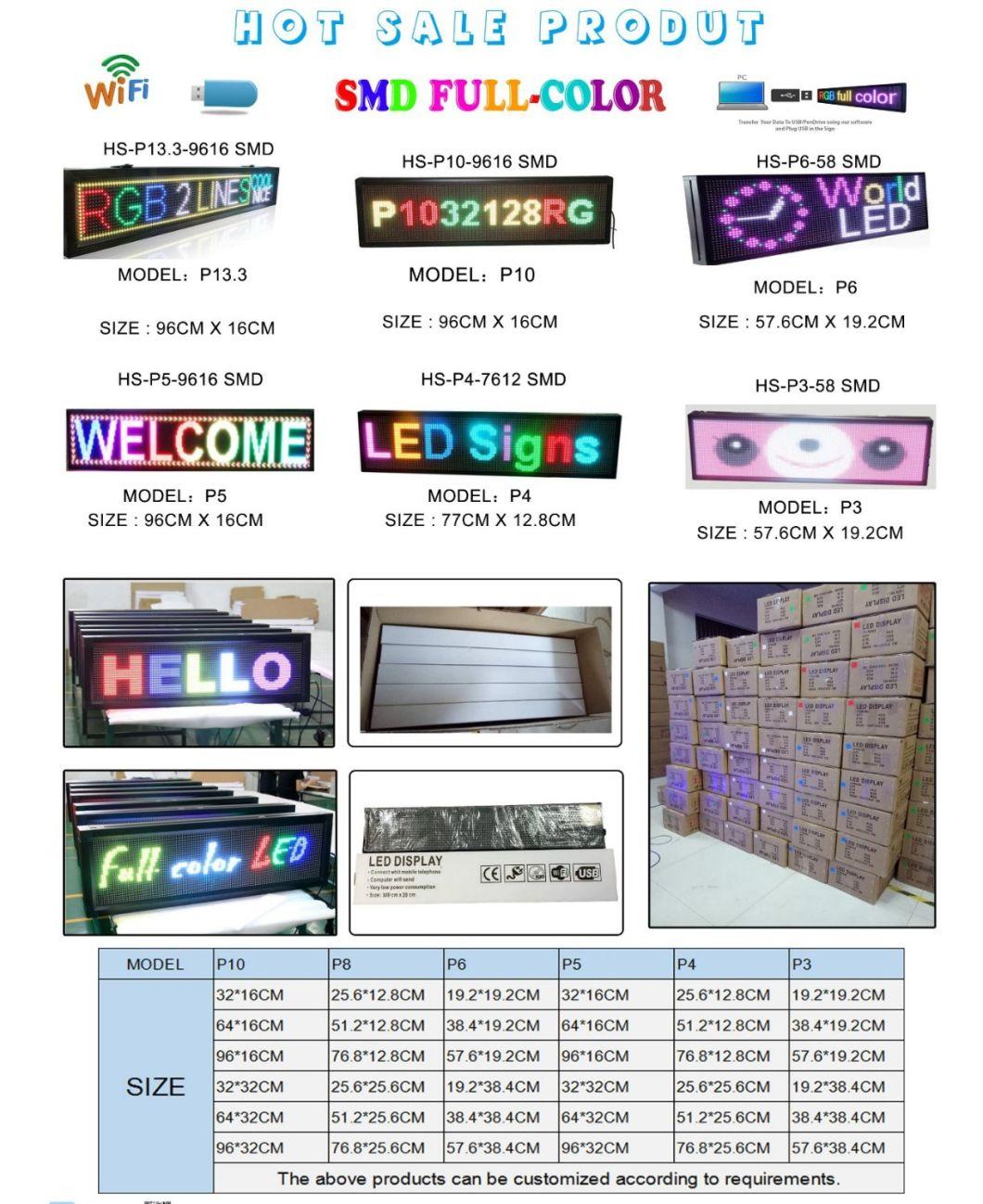 Wholesale Commercial Mixed Color LED Billboards Small Screen Signs