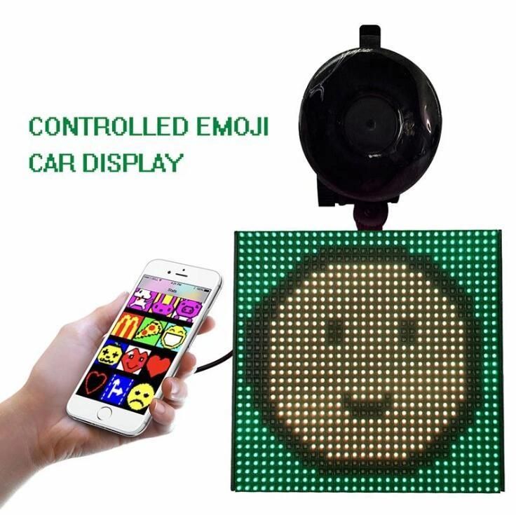 China Factory Price Image Jgp LED Display Car Emoji Display