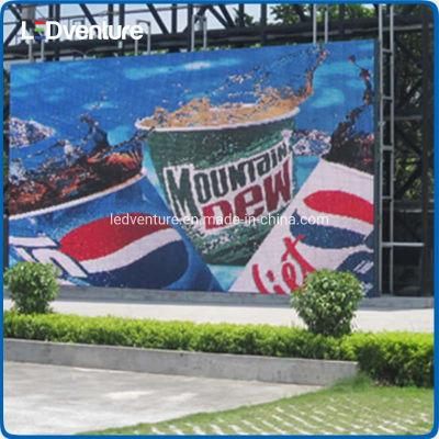 Full Color P4.81 Outdoor Rental Advertising Board Screen LED Display Panel