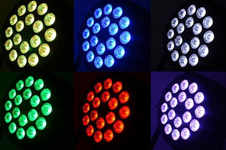 Cheap RGBW LED PAR 4in1 18X10W Light PAR Can LED Wash Effect LED PAR Light Stage Lighting