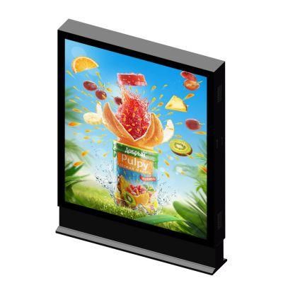 Outdoor Water-Proof Fixed Installation P3 LED Display Screen LED Mupi Advertising Custom Size LED Light Box