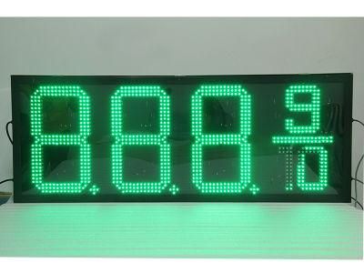 Wireless Control 24inch LED Gas Price Signs 8.888 8.88 9-10 (IP43)