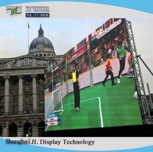 P6 Street Lighting Pole/Post/Pillar/Column Outdoor Media with Smart Phone Design LED Screen Display