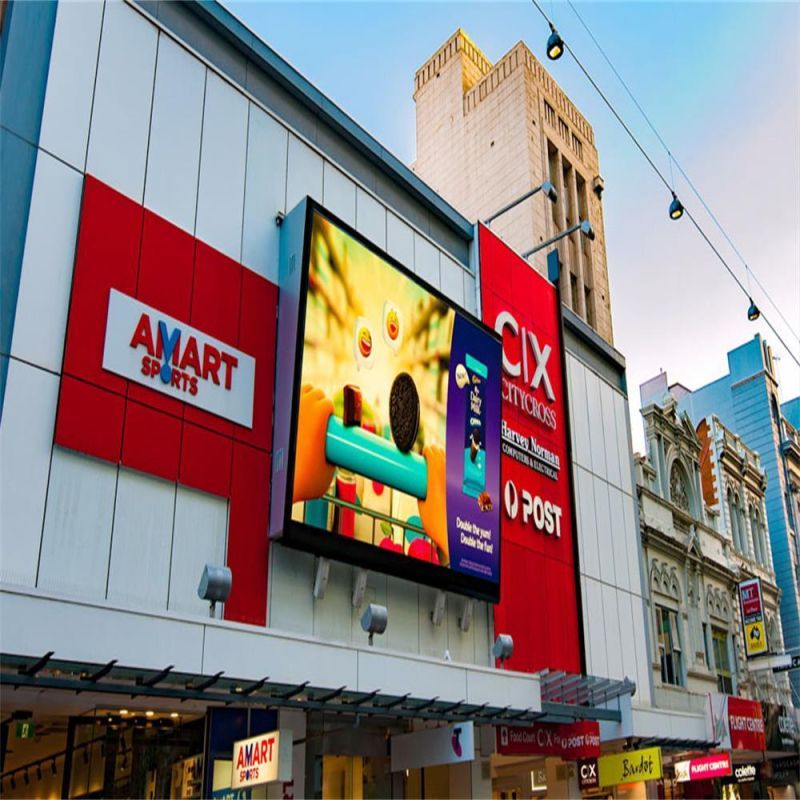 P5/P6/P8 Outdoor Fixed Full Color Advertising LED Display Screen
