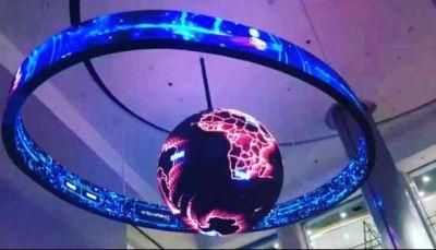Customized Indoor LED Video Ball/Sphere Display Screen Dia 1000mm