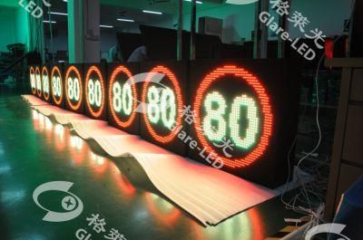 High Quality P20 Outdoor Screen LED Variable Message Sign