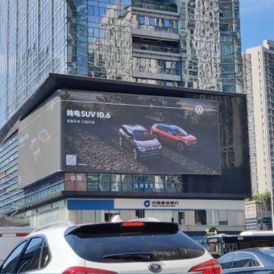 P4 Outdoor 3D Wall Installation Advertising LED Video Wall Display