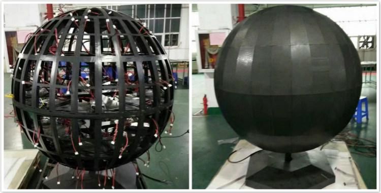 Indoo Diameter 1m 1.3m 1.6m 2m 3m R P4 Sphere LED Display Globe LED Screen