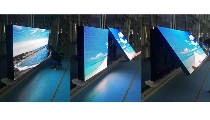 Front Service P4mm Outdoor Advertising LED Display for Wall Mounting