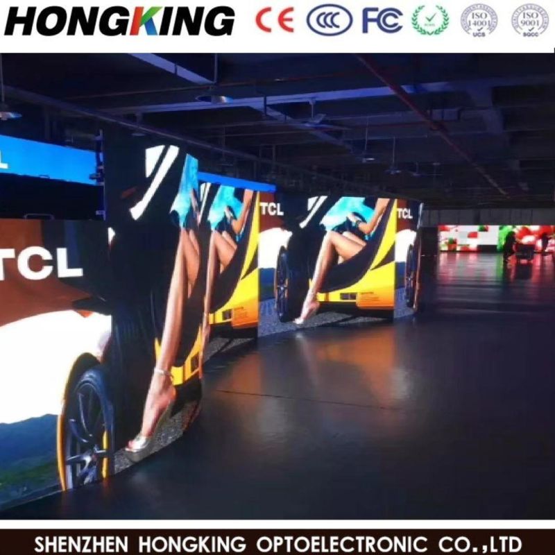 Full Color Soft Curved LED Display Screen Panel for Shopping Mall