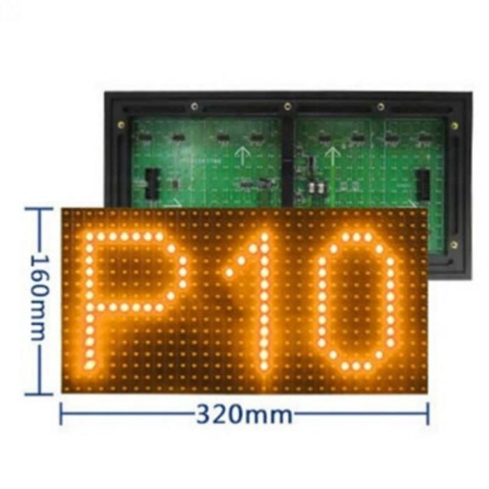 P10 Double-Side Full Color Programmable LED Sign Pharmacy Cross