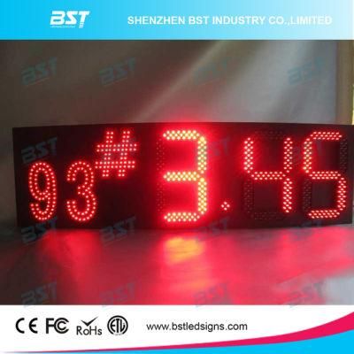 High Brightness Red Colour Gas Price LED Sign