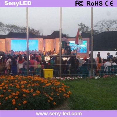 Indoor/ Outdoor Video Advertising Panel Electronic LED Display with Die-Casting Cabinet for Rental
