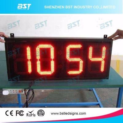 Yellow Color Outdoor Totalizer Digit LED Sign