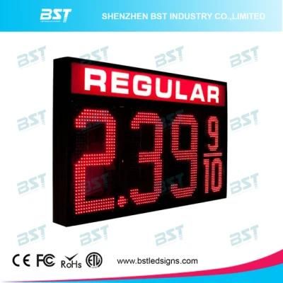 Large Outdoor Waterproof LED Gas Price Sign for Gas Price Changer