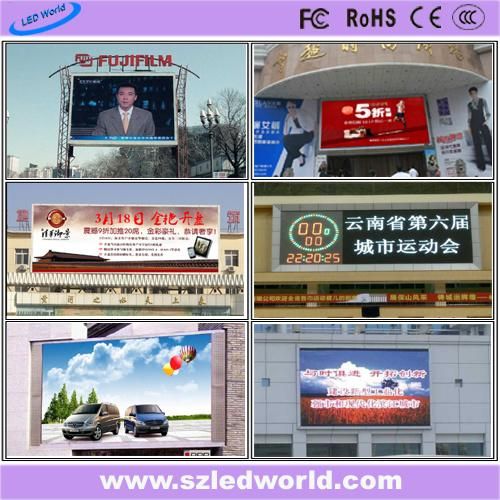 P12 Outdoor Curved / Arc Video Electronic / Digital Advertising LED Billboard