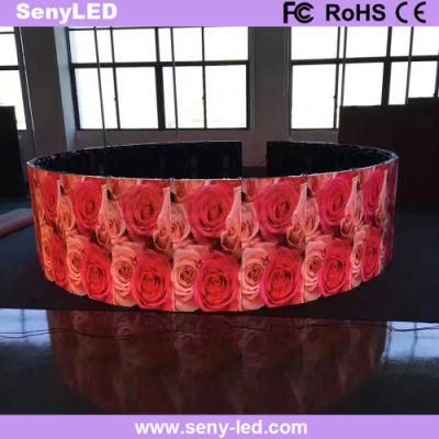Curved Display Panel Indoor Outdoor P3.9 P4.8 Rental LED Stage Screen
