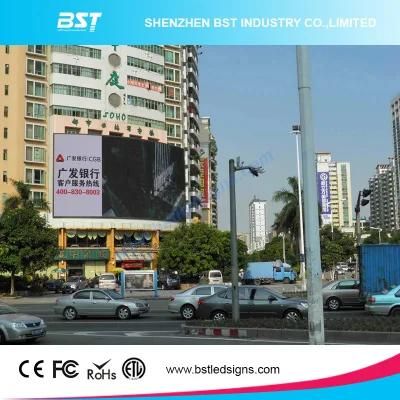P10 Outdoor Full Color Fixed Large Advertising LED Display Screen