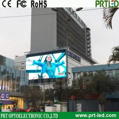 Outdoor Full Color Advertising LED Video Board of P6.25, P5, P8