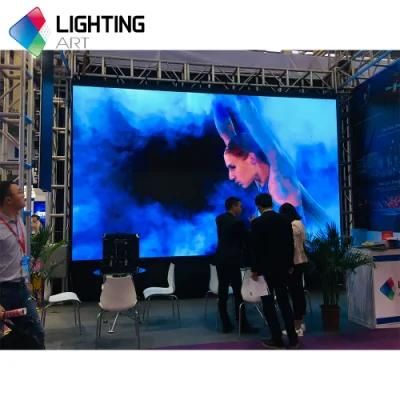 Turbine P2.84 P3.91 P4.81 P6.68 Outdoor Indoor Events Rental LED Cruved Background Wall Video Wall LED Display Screen Panel Price