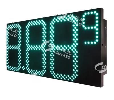 36 Inch Large 7 Segment Gas Station LED Display LED Price Digital Sign Display