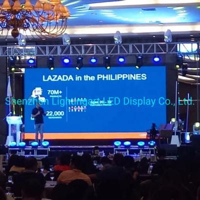 Thin and Light Portable 500*500mm P2.6 Indoor Rental Stage LED Display Screens for Events