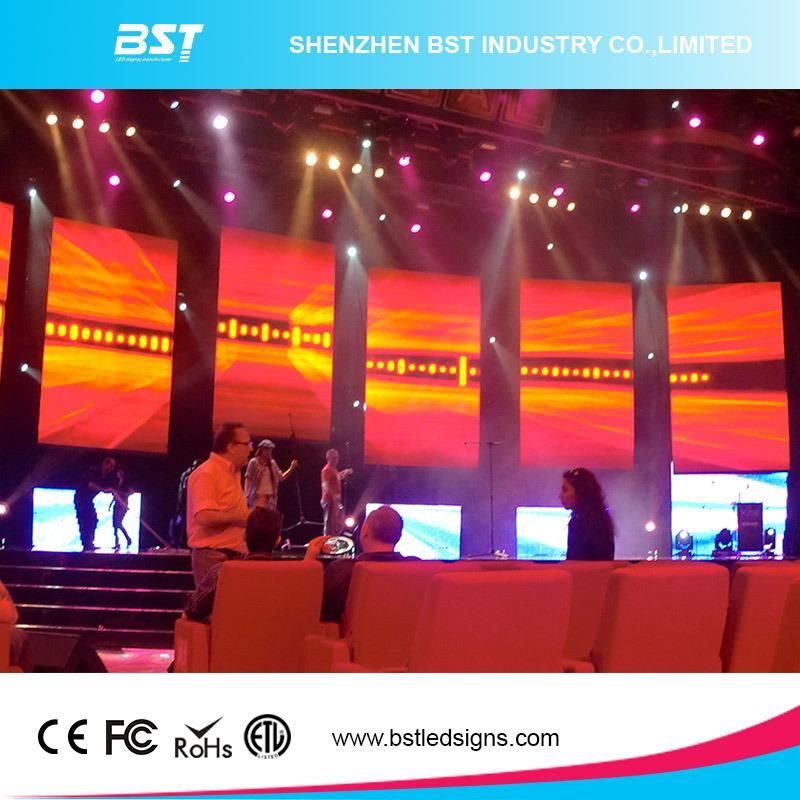 High Contrast P4.8 Full Color Indoor Rental LED Display Screen