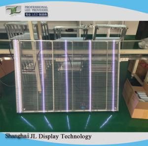 New Design Transparent Glass LED RGB Window Display