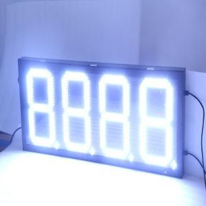 Outdoor Gas Station Armor Plate Board LED Gas Price Sign