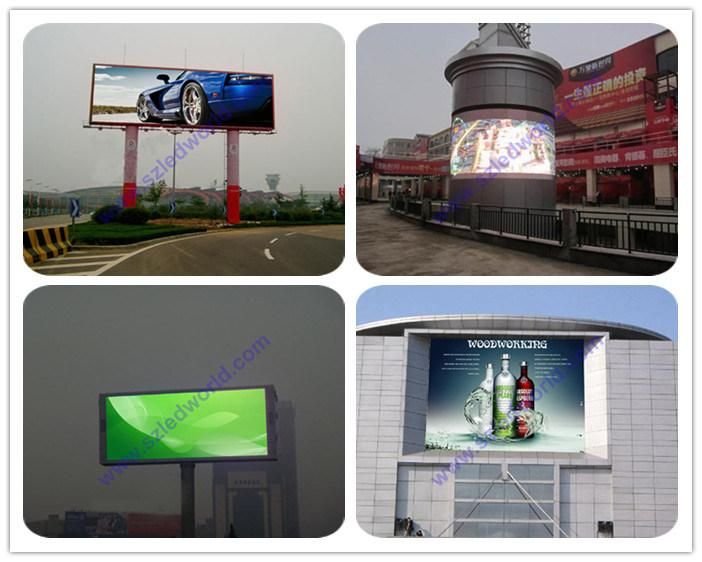 P8 Outdoor SMD Iron Cabinet LED Display Video Screen