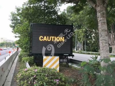 Overheight Overweight Vehicle Detection LED Signs Outdoor LED Display