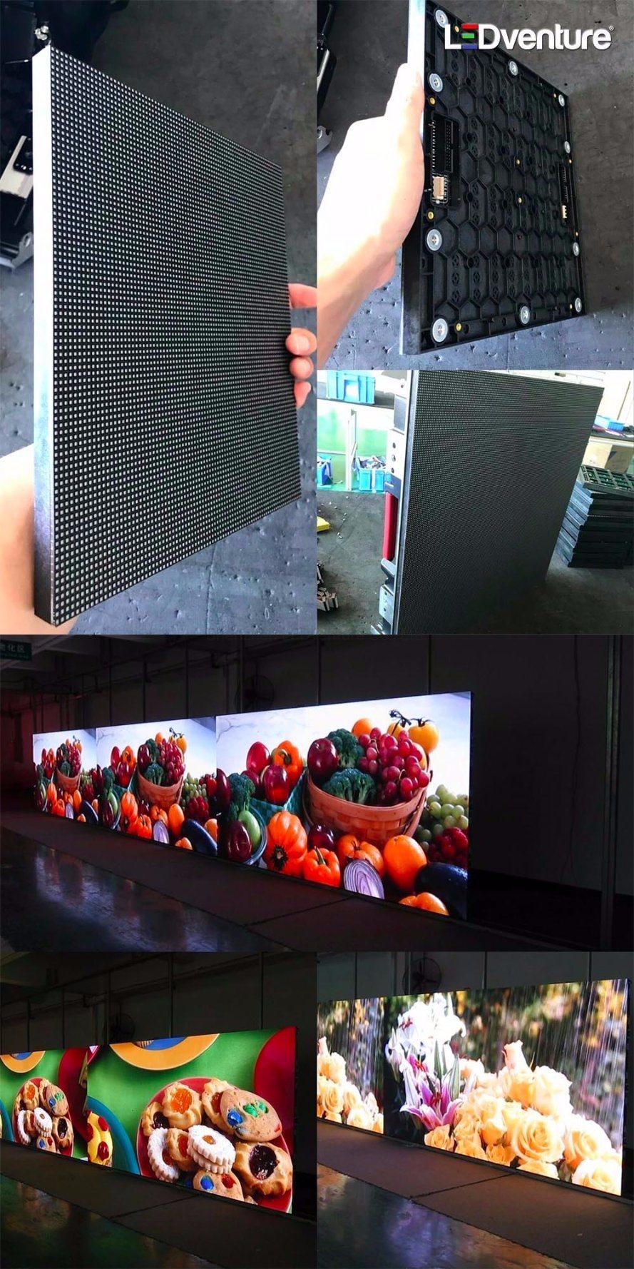 P3.9 Indoor LED Billboard Screen Rental Full Color LED Display Board