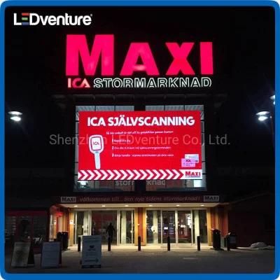 Full Color P4.81 Outdoor Advertising Video Screen LED Display Panel