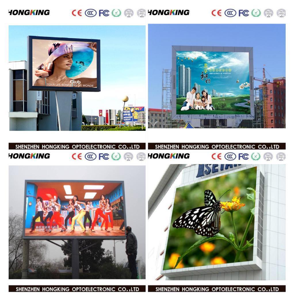 High Brightness Outdoor P5/P6 LED Advertising Display with Good Waterproof