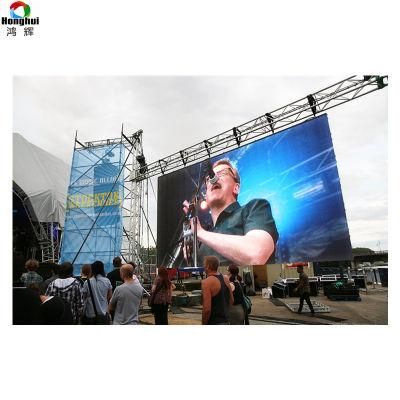 P8 Outdoor High Brightness Rentalled Screen Die-Casting Cabinet LED Display