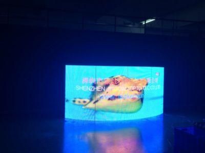 P10 Outdoor LED Display Wal-Mart Project Curve LED Display for Advertising